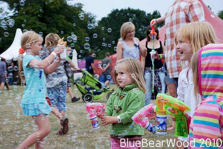 Camp Bestival Bubbles