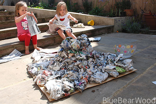 How To Make a Papier Mache Volcano