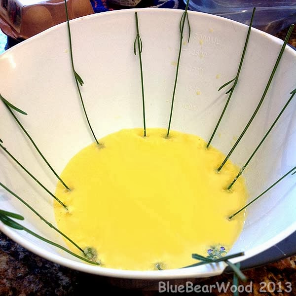 Making Lavender Ice Cream
