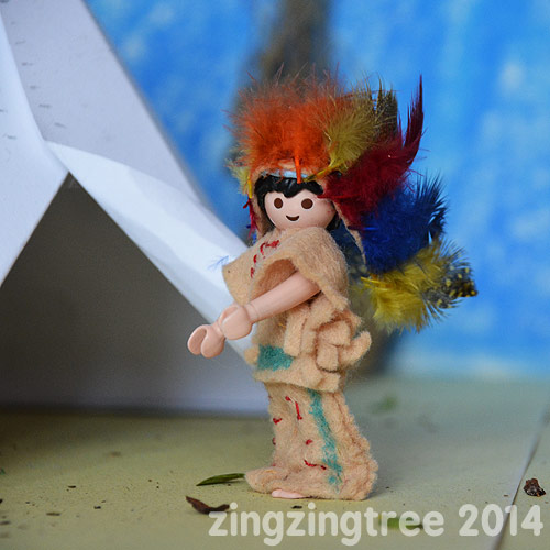 Native American Small World Play