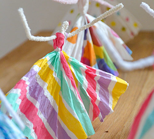Dancing Princess Craft Using Pipe Cleaners