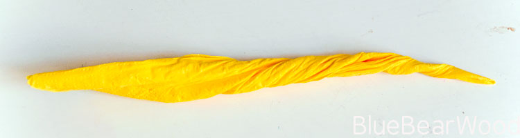 Scrunching the Napkin To Create Texture