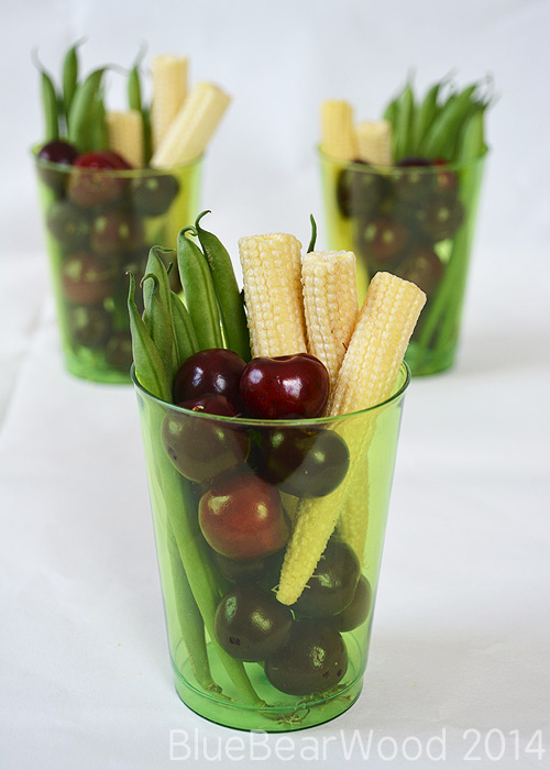 Vegetables and Fruit Cup