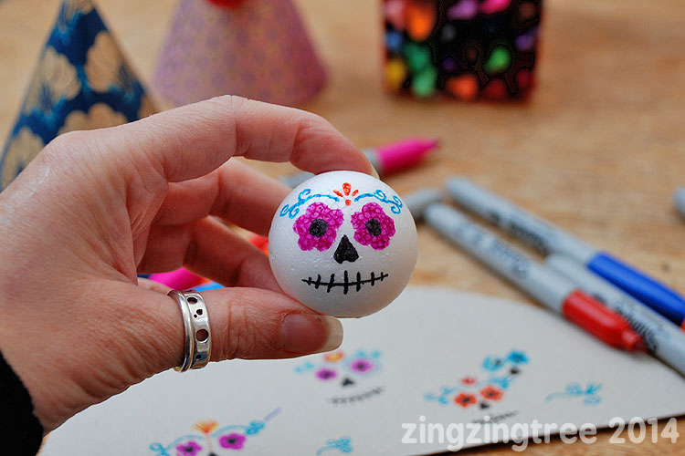 Sugar Skull Doll Face
