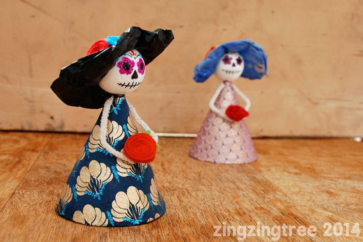Sugar Skull Doll Craft