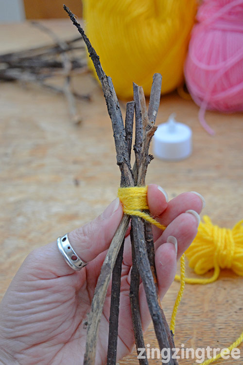 Yarn Teepee Craft