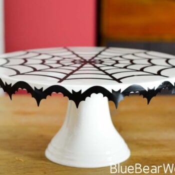 Easy DIY Halloween Cake Stand