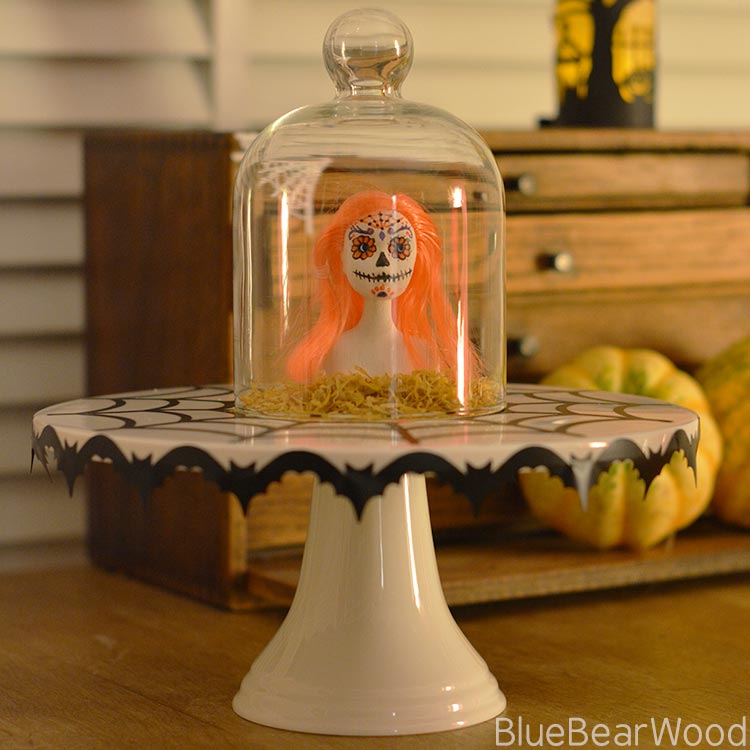Circuit Halloween Cake Stand