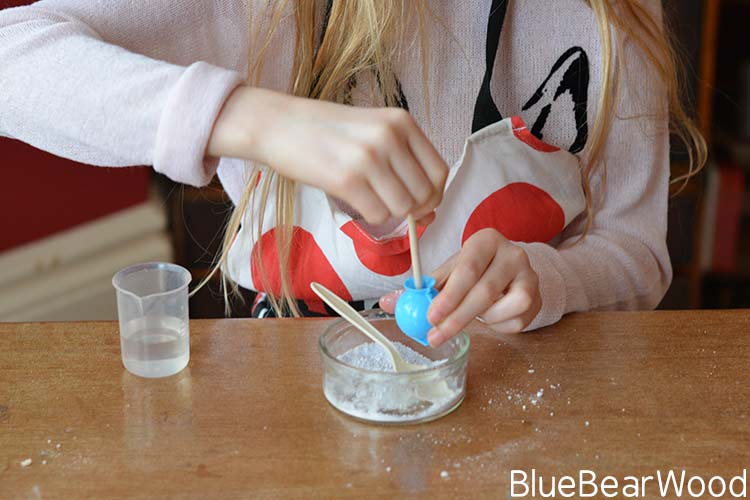 Fab Labs Bath Bomb Mould in Use