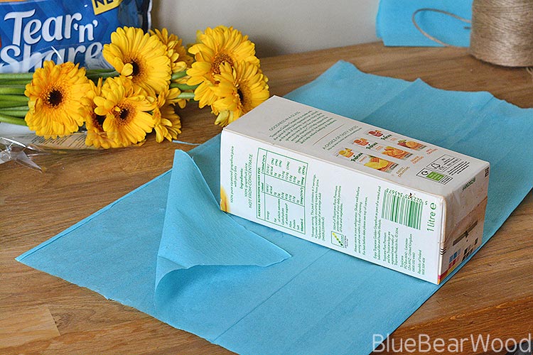 DIY Upcycled Milk Carton Flower Vase Hack
