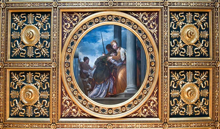 Longleat House Ceiling Detail