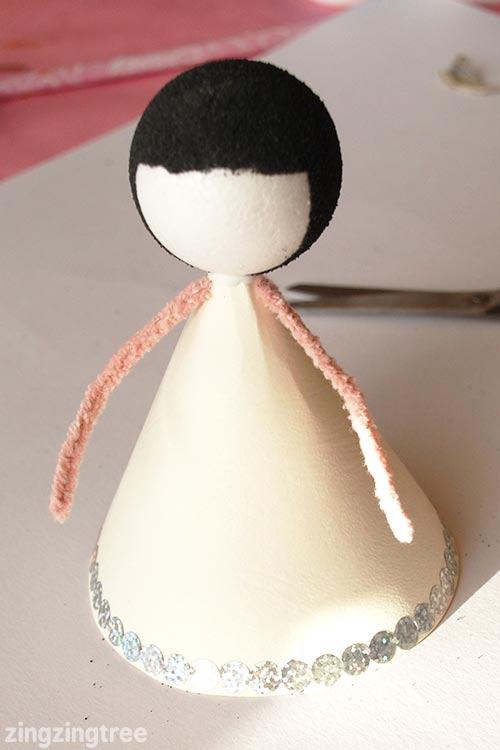 DIY Christmas Angel Decoration