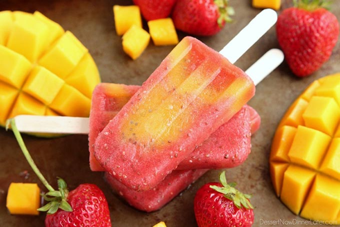 home made popsicles