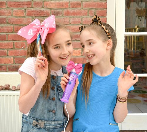 JoJo Siwa Light Up Microphone and hair bow