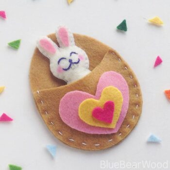 Felt Easter Bunny Craft