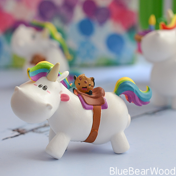 Bullyland Chubby Unicorn Riding Collectible Characters