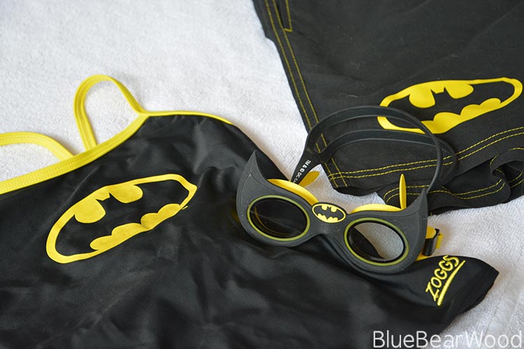 zoggs batman swim wear