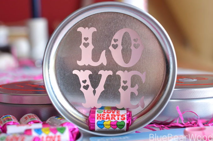 Swizzels Love Hearts Tin Valentine Gift