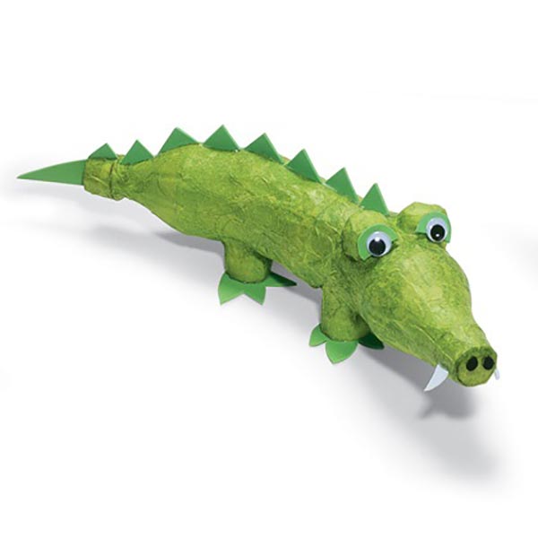 Plastic Bottle Crocodile Craft