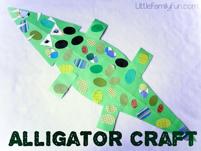 Jewelled Crocodile Craft