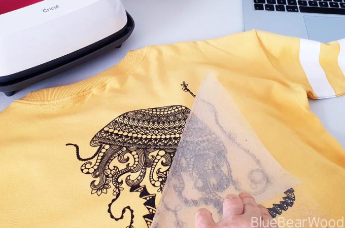 Cricut DIY Jelly Fish T-shirt