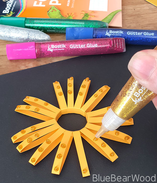Bostik Glitter Glue On Flowers