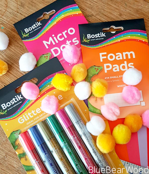 Bostik Micro Dots Bostik Foam Pads Bostik Glitter Glue
