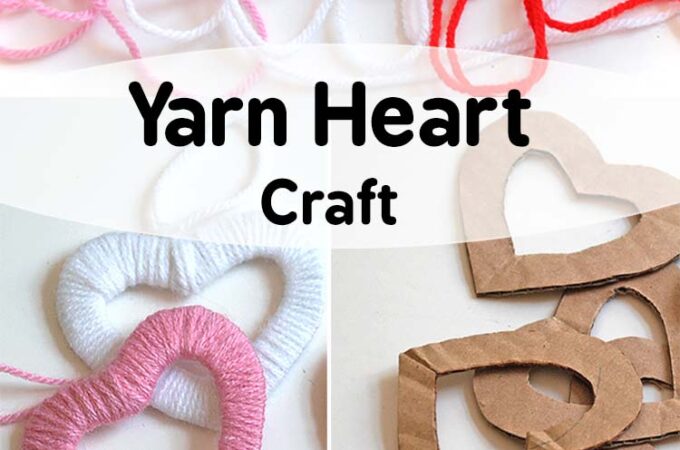 How To Make A Wool Heart Wreath Decoration