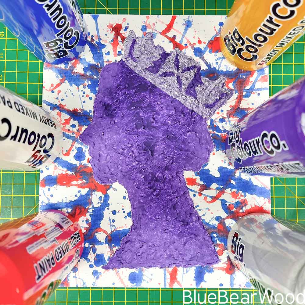 How To Make Queen Elizabeth Silhouette For A Platinum Jubilee Craft