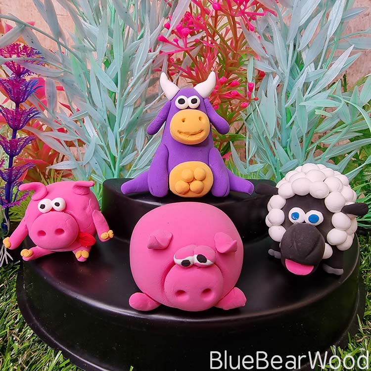Hey Clay Animals Theme Craft Kit