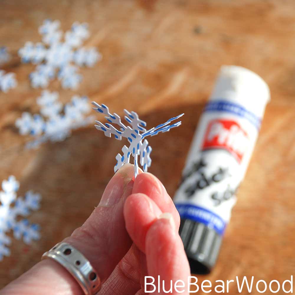 Making A DIY Paper Snowflake