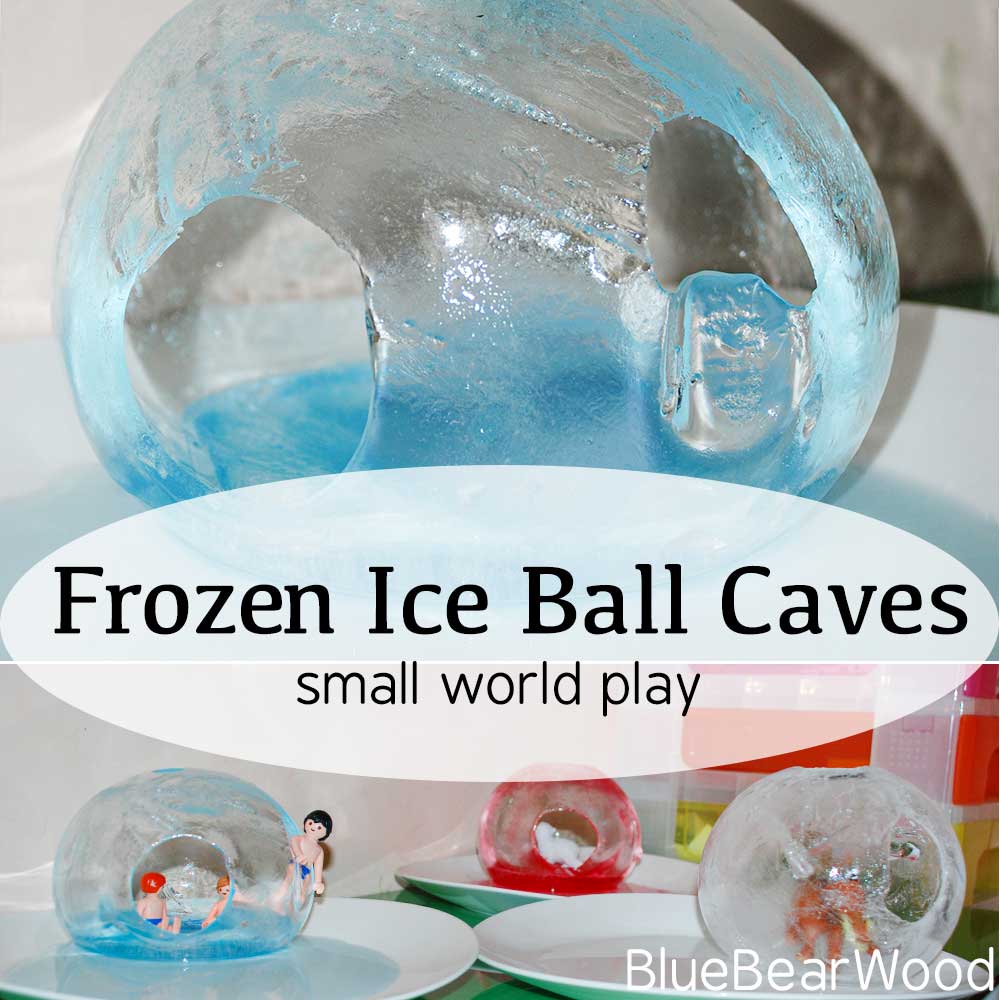 Frozen Ice Ball Cave Small World Play