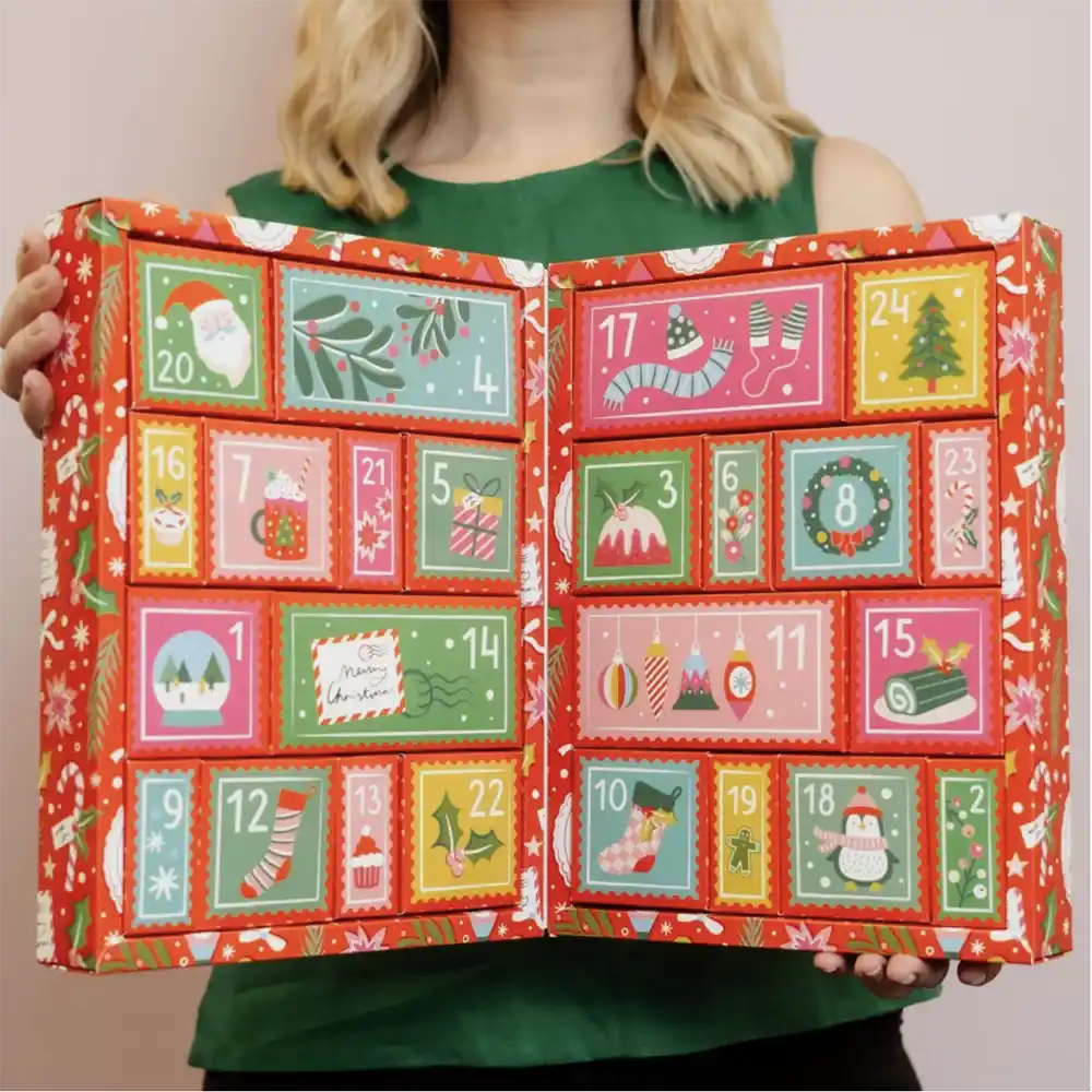 Caterpillar Cross Stitch Advent Calendar 2026